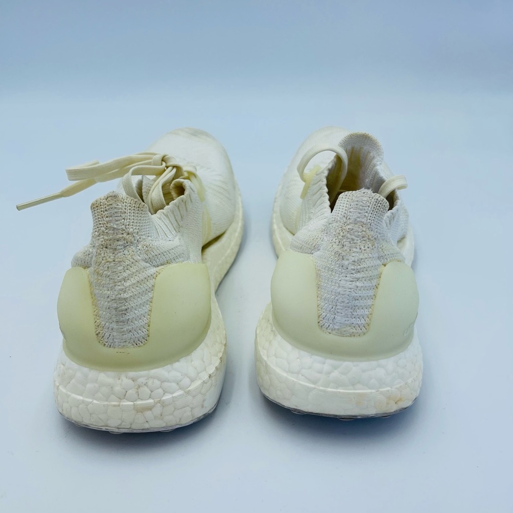 Adidas Womens Ultra Boost X White Cushioned Athletic Running Shoes - Picture 4 of 9